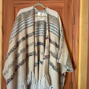 Anthropologie Cape Cardigan Sweater